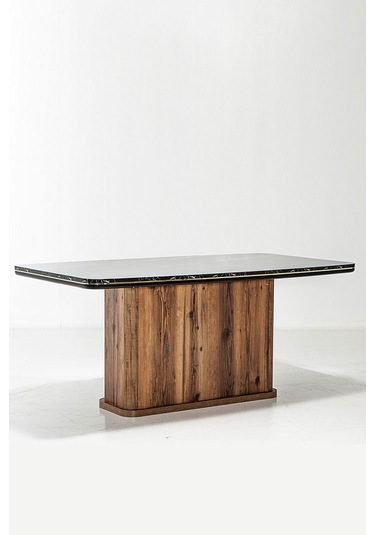 Modalife Demre 180x100 Sabit Yemek Masası Ceviz