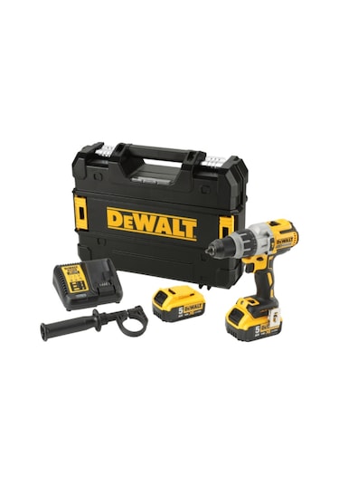 Dewalt DCD996P2-QW 18V 5.0 Ah Li-ion Çift Akülü Kömürsüz Profesyonel Darbeli Matkap