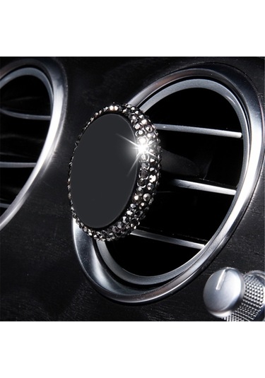 Sones Araba Elmas Manyetik Hava Çıkışı Cep Telefonu Tutucu Siyah