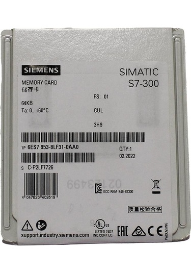 6es7953-8lf31-0aa0 Sımatıc S7, Micro Memory Card