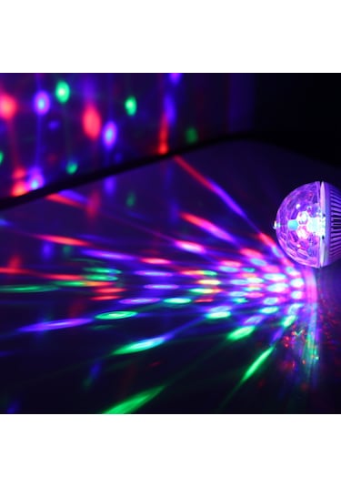 Sones E27 Tam Renkli Dönen Led Sahne Lambası, Ac 85-260v