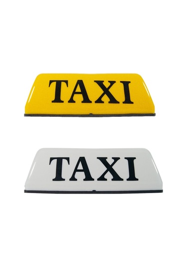 Cbtx Carfu Ac-777a 12v Evrensel Manyetik Taksi Tavan Işığı Pp Taksi Led Lamba - Beyaz