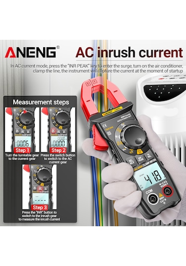 Aneng Cm82 Dijital Pens Metre 6000 Sayım True Rms Ncv E23030r