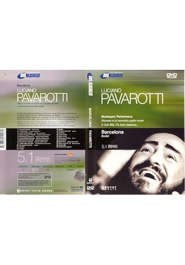 Dvd-Luciano Pavarotti Barcelona Resital