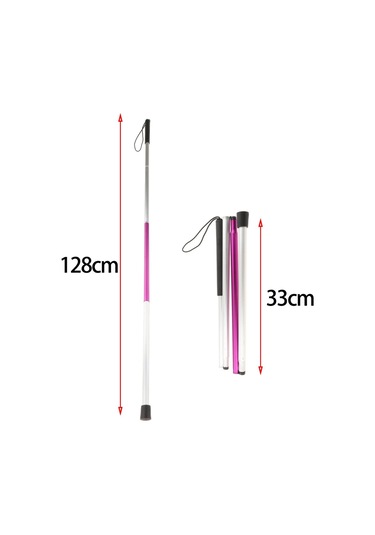 Suntek Katlanabilir Kör Insanlar Baston Hafif 4 Bölüm Kamp