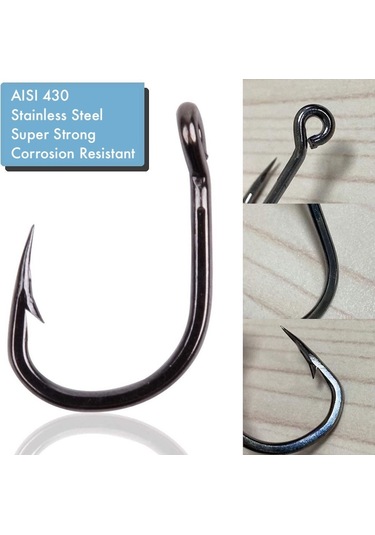 MSO VIP Kalite Süper Güçlü Paslanmaz Çelik Olta SS 10827 İğne