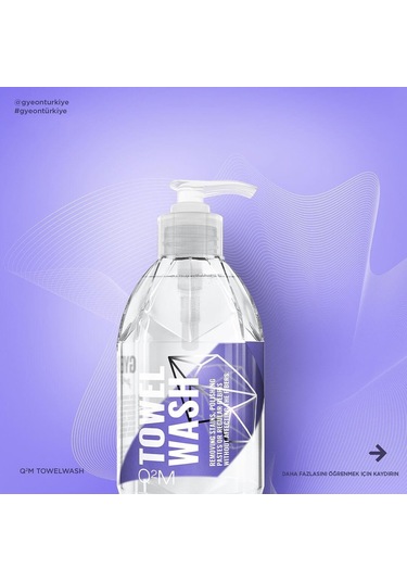 Gyeon Q²m Towel Wash Mikrofiber Bez Yıkama Şampuanı - 500 Ml