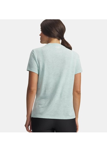 Under Armour Tech Pixelate Ssc Kadın T-shirt-31773 Yeşil