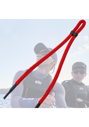 Siyah Suda Batmayan Spor Gözlük İpi Siyah