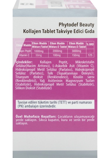 Phytodef Beauty Collagen Vitamin C 5 x 30 Tablet