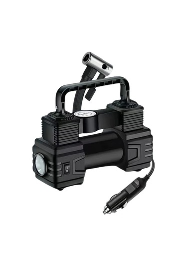 Xuweiwei Yüksek Güçlü 12v Mini Araba Şişirme Pompası Kablolu Siyah Araba İşaretleyici Modeli Küçük Araçlar İçin Elektrikli Lastik Hava Pompası