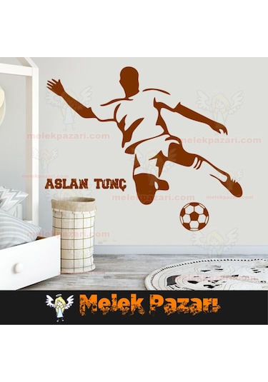 Futbolcu Isim Yazılabilir Duvar Sticker