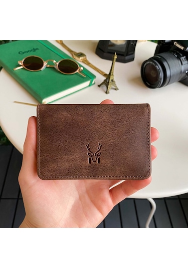 Modica Lima -Erkek Hakiki Deri Kartlık & Kartvizitlik