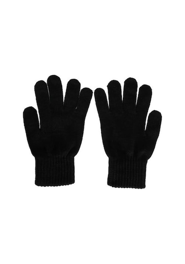 Belifanti Collection Termal Kışlık Yün Eldiven Siyah