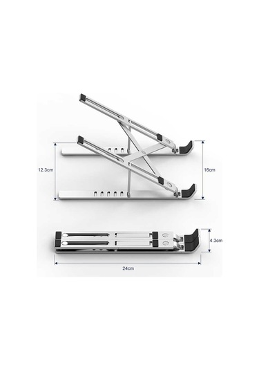 Wiwu S400 Laptop Standı Gümüş