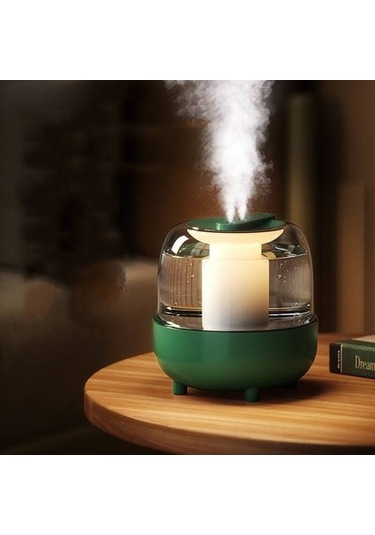 Agoodshop 4l Kablosuz Nemlendirici Usb Yağ Difüzörü, Gece Işığı Ile Yeşil - Pasifix, Yurt Dışından