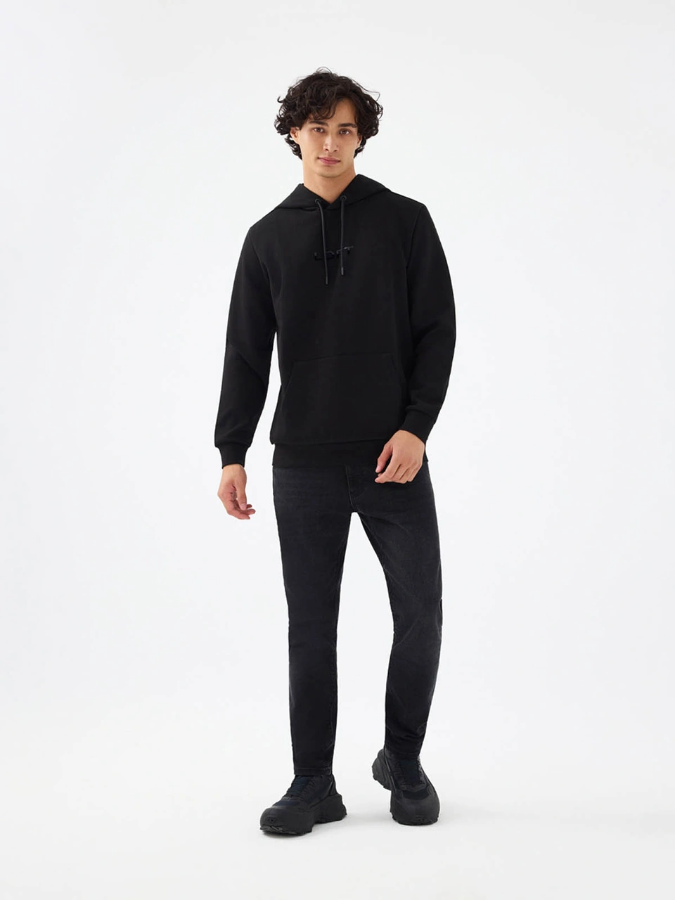 Loft Regular Fit Siyah Erkek Sweatshirt Lf2041082 Siyah