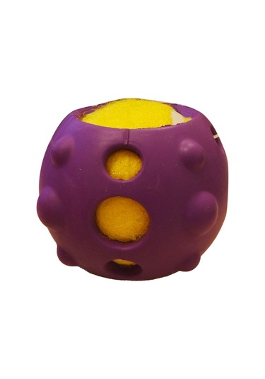 Mio Sesli Tenis Toplu Kauçuk Köpek Oyuncağı  7 cm