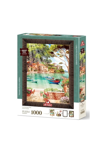 Art Puzzle Huzura Günaydın 1000 Parça Çerçeveli Puzzle - 5662