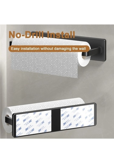 Maoyaya Kağıt Havluluk Kendinden Yapışkanlı Tuvalet Rulo Kağıt Tutucu Çok Renkli, Pratik Tasarım Çok Renkli