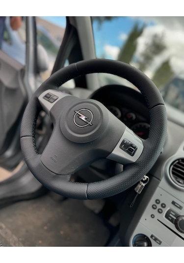 Opel Corsa D Araca Özel Direksiyon Kılıfı Açıklamayı Okuyunuz Siyah