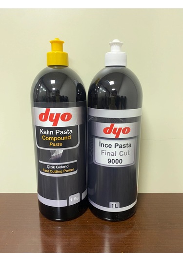 Dyo Kalın Pasta Seti Yeni Ürünler 1 Kg-1 Lt