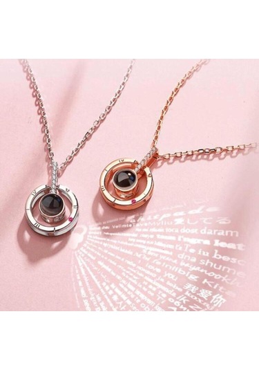 Sevgiliye Hangi Hediye Ilanı Aşk Seni Seviyorum Kolye Çok Renkli