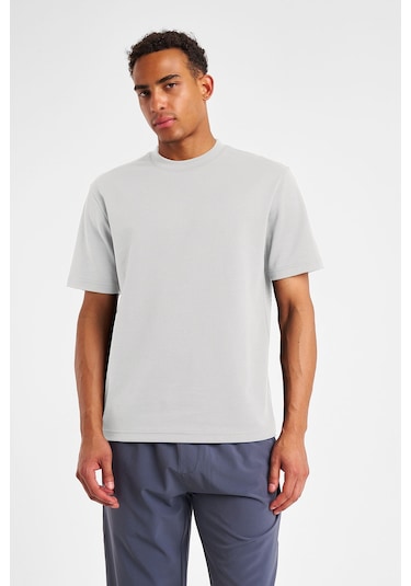 Lescon Erkek Kısa Kollu T-shirt 25s-1260-25n Beyaz