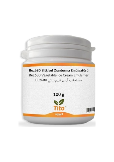 Tito Buz680 Bitkisel Dondurma Emülgatörü 100 G