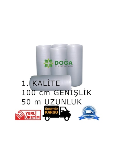 Balonlu Naylon Pat Pat Patpat Pıt 100Cmx 50 M