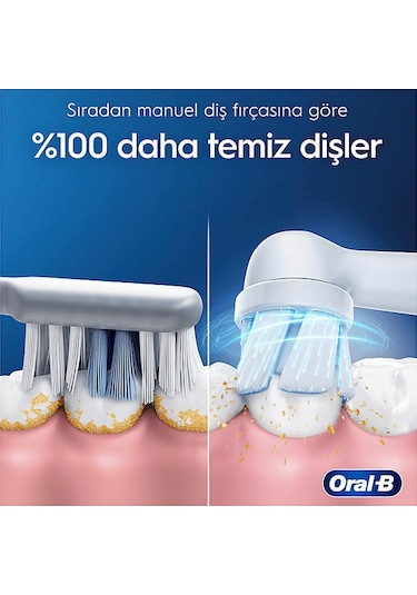 Oral B İo 2 Serisi Şarjlı Diş Fırçası 2'li Avantaj Paketi Siyah/yeşil