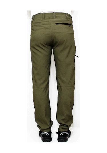 Mudwill Alpin Likralı Erkek Outdoor Pantolon Haki-Siyah Haki