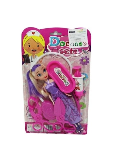 Limon My Lıttle Baby Kartela Bebekli Doktor Set Lmn035