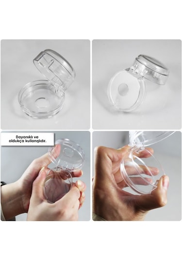 Portakal Safety Ocak / Gaz Düğmesi Güvenlik Kapağı 4'lü