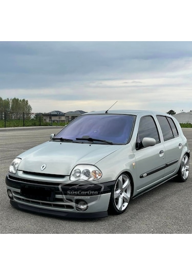 Renault Clio Symbol Hb&sedan 1998-2002 Uyumlu Üniversal Astra H Lip Esnek Ön Lip 2 Parça Tampon Altı Dil Karlık Ön Ek 00 Şüscaroto Aksesuar