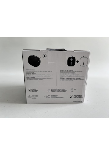 Ultimate Ears WONDERBOOM 3 Taşınabilir Bluetooth Hoparlör Siyah