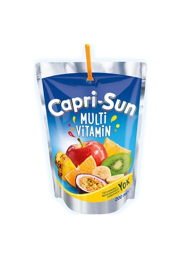 Capri Sun Meyve Suyu 200 ML  x 20 Adet Vitamin