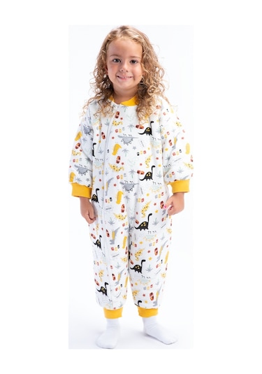 Dino Figürlü Kız Erkek Çocuk Uyku Tulumu 001