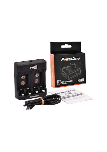 Power Xtra Px200 Şarj Cihazı Varta 2100 Mah Şarjlı Kalem Pil 4'Lü