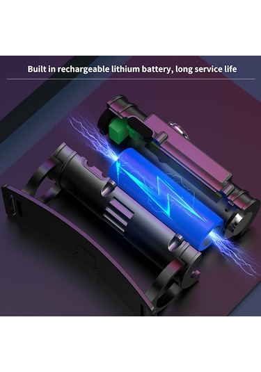 Qingmipy Ayarlanabilir Bantlı 4'lü Led Kafa Lambası Seti, Uzak-yakın Çift Işık Ve 180 Dönebilir Başlık Siyah