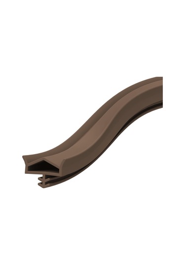 Contacall Ahşap Kapı Fitili Ahşap Kapı Contası Kahverengi 25 Metre Ortadan Tırnaklı Akc-11