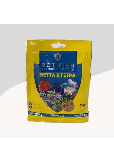 Rotifish Betta Tetra Granül Yem 15gr