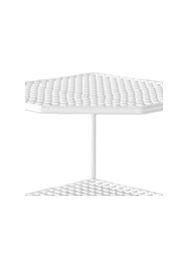 Homyl Mutfak Depolama Rafı Köşe Raf Standı Tezgah Dolabı Beyaz