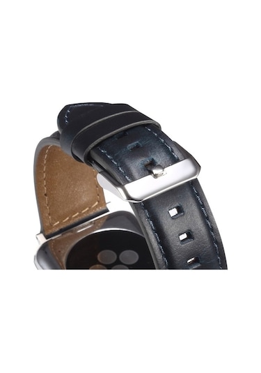 Tongxida Yağ Balmumu Hakiki Deri Saat Takı Bandı İos Uyumlu 9-8-7 41mm / Se 3-se 2-6-se-5-4 40mm / 3-2-1 38mm