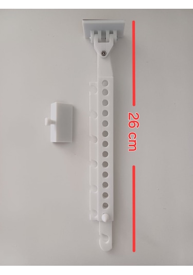 2 Adet Ayarlanabilir Plastik Pencere Kolu Kapı Cam Aralama Stoperi Kolu Tutucu Tutacağı Durdurucu Tamponu