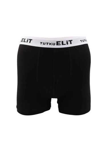 Tutku Elit Erkek Modal Elastan Spor Boxer 6'lı 1252 X Siyah