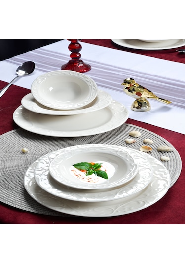 Bahar 18 Parça 6 Kişilik Yemek Takımı