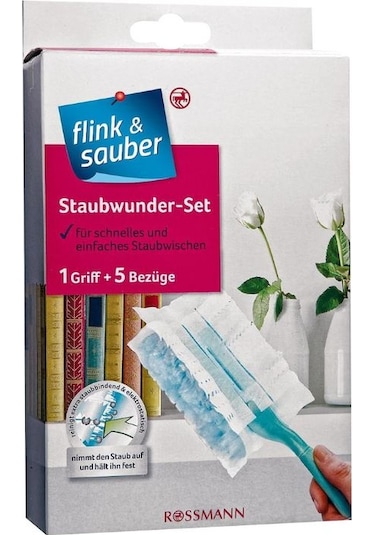 Flink & Sauber Kolay Toz Alma Seti