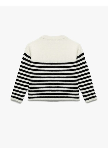 Koton Ekru Kız Çocuk Kazak 6wkg90013ht Ekru