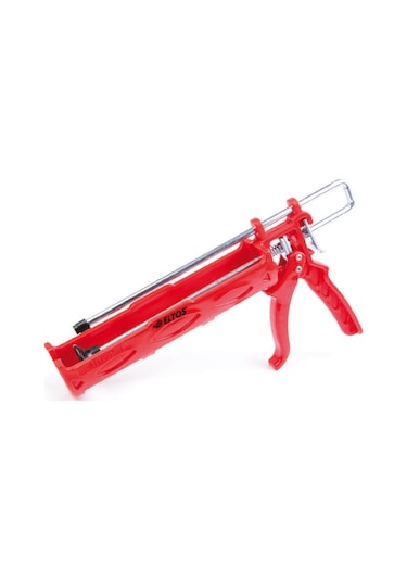 Eltos Plastik Epoksi Tabancası Sert Ve Dayanıklı Kırmızı Renk